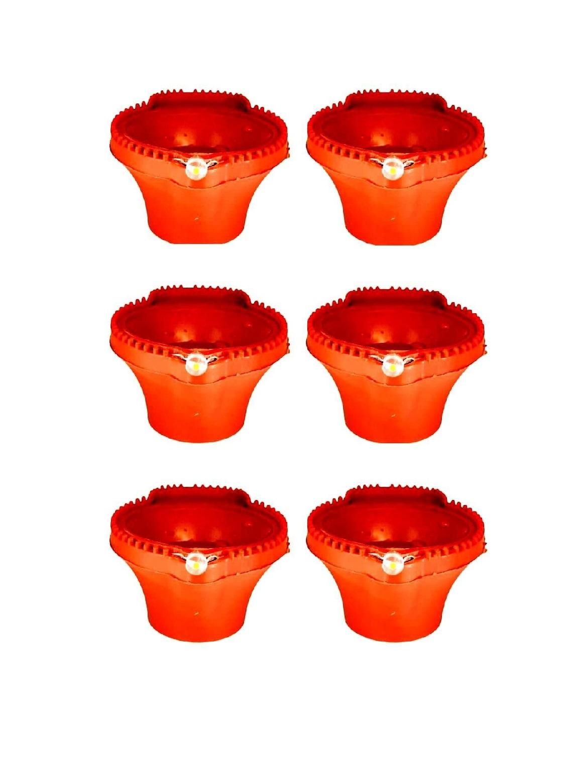 LED Light Water Sensor Diyas (Pack of 6 / 12 / 18 / 24)